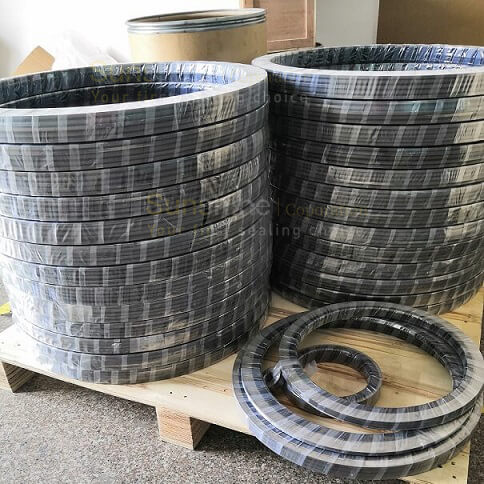 Rubber-steel metal gasket